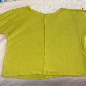 Chic Soul Bright Green Crew Neck Sweater